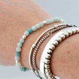 Armband Amazoniet 4 mm