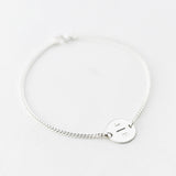 Armband Letter Rondje