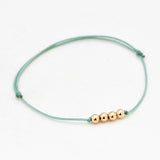 Armband balletjes nylon