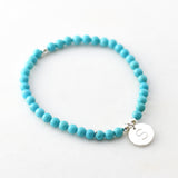 Armband turquoise 4 mm