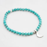 Armband turquoise 4 mm