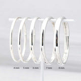 Bangle armband ovaal