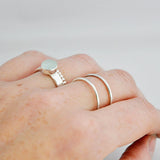 Ring Aquamarijn Basic