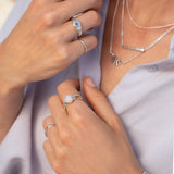 Ring maansteen basic