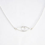 Ketting Evil Eye - ketting - Zilver & Zoet