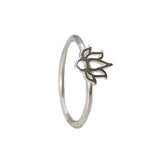 Ring Lotus - Ringen - Zilver & Zoet