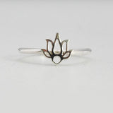 Ring Lotus - Ringen - Zilver & Zoet