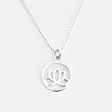 Ketting lotus cirkel
