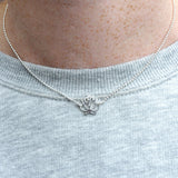 Ketting Lotus - ketting - Zilver & Zoet