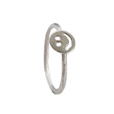 Ring Smiley - Ringen - Zilver & Zoet