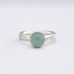 Ring Aquamarijn Basic - Ringen - Zilver & Zoet