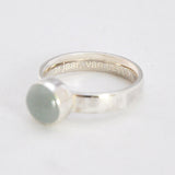 Ring Aquamarijn Basic - Ringen - Zilver & Zoet