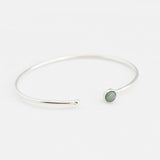 Armband cuff edelsteen