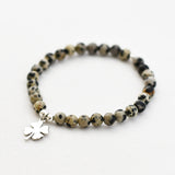 Armband dalmatiër jaspis 6 mm