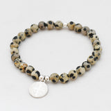 Armband dalmatiër jaspis 6 mm