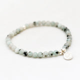 Armband kiwi jaspis 4 mm