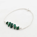 Armband edelsteen split bar