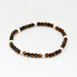 Armband Tijgeroog 4 mm