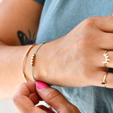 Armband balletjes nylon