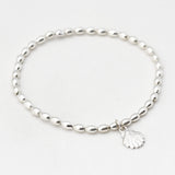 Armband kralen ovaal