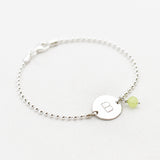 Armband Letter Rondje