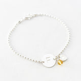 Armband Letter Rondje