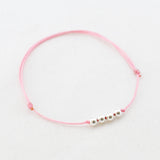 Armband balletjes nylon