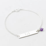 Armband naam / tekst plaatje