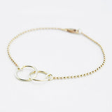 Armband twee cirkels