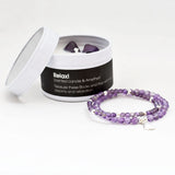 Rockstyle edelsteen geurkaars amethist