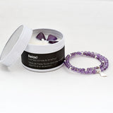 Armband amethist 4 mm