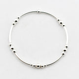 Armband kralen buis balletjes