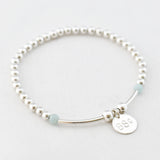 Armband kralen rond buis