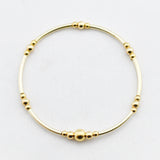 Armband kralen buis balletjes