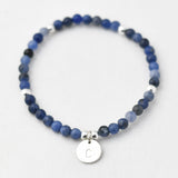 Armband sodaliet 4 mm