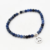 Armband sodaliet 4 mm