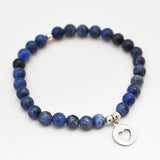 Armband sodaliet 6 mm