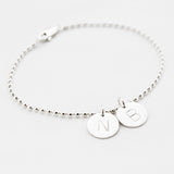 armband letter bedel bolletjes