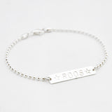 Armband naam / tekst plaatje