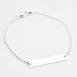 Armband naam / tekst plaatje