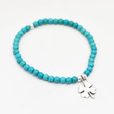 Armband turquoise 4 mm