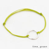 Armband cirkel nylon