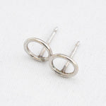 Oorbellen cirkel - Oorbellen - Zilver & Zoet