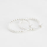 Oorbellen creolen balletjes