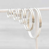 Oorbellen creolen flexibel