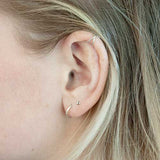 Ear cuff gekruist