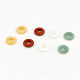 Oorbellen creolen edelsteen donut