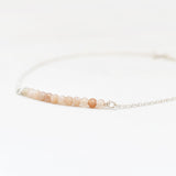 Enkelbandje edelsteen kraaltjes