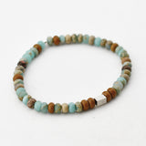 Armband heren jaspis disk