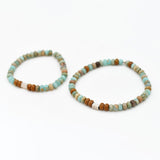 Armband heren jaspis disk